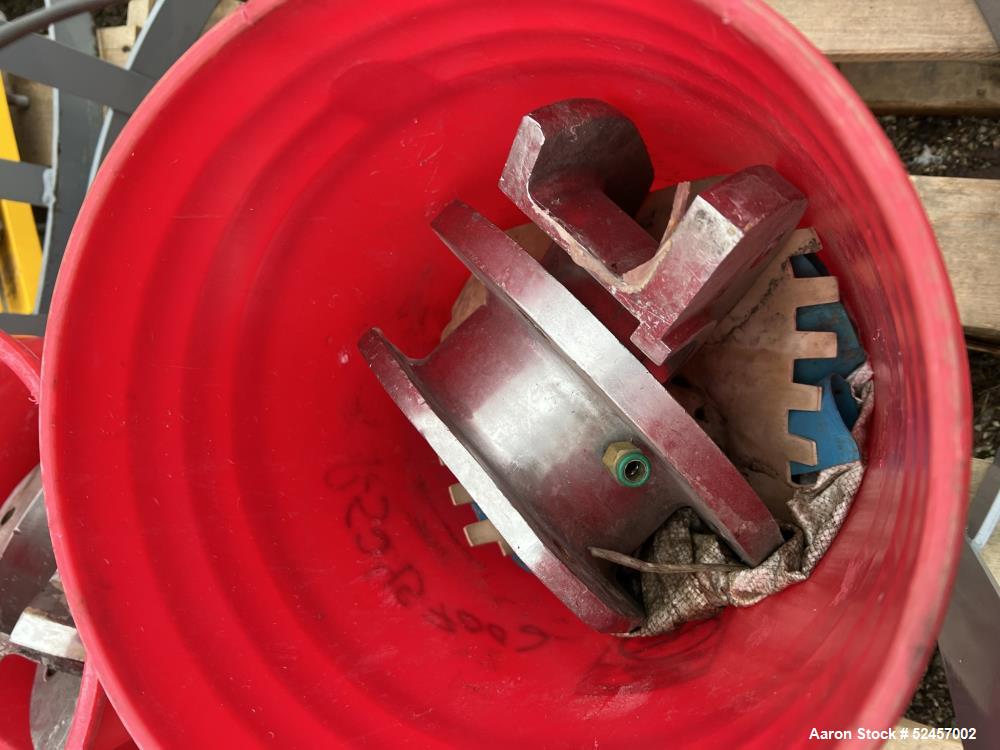 Used American Process Heavy Duty Double Spiral Ribbon Blender, 304 Stainless St