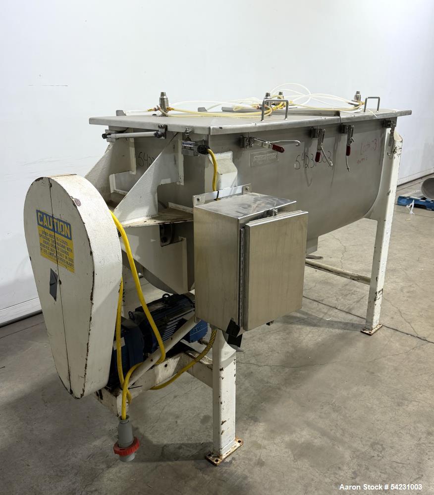 Used American Process Systems Ribbon Blender – Model DRB 18 (18 Cu Ft / 135 Gallon)