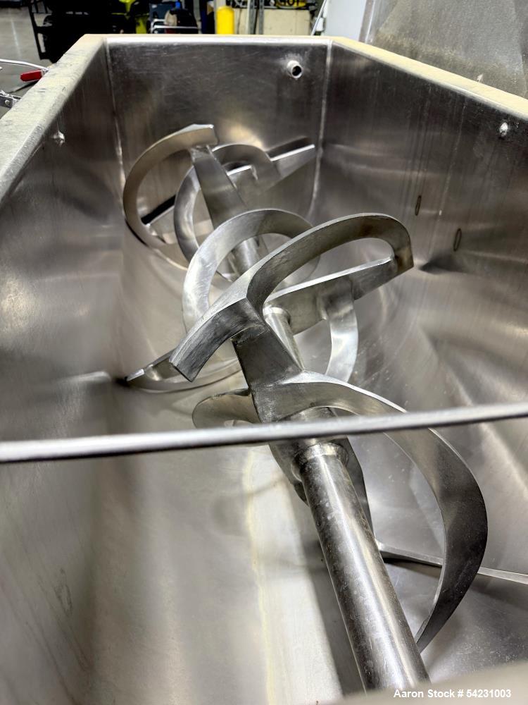 Used American Process Systems Ribbon Blender – Model DRB 18 (18 Cu Ft / 135 Gallon)