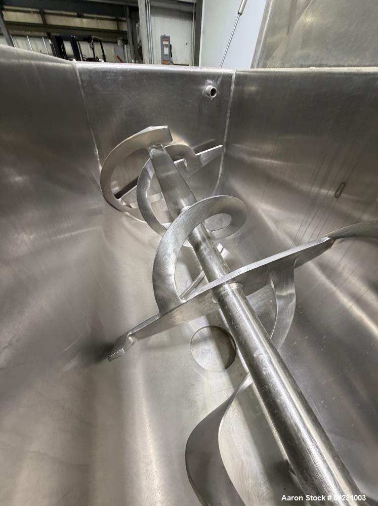 Used American Process Systems Ribbon Blender – Model DRB 18 (18 Cu Ft / 135 Gallon)