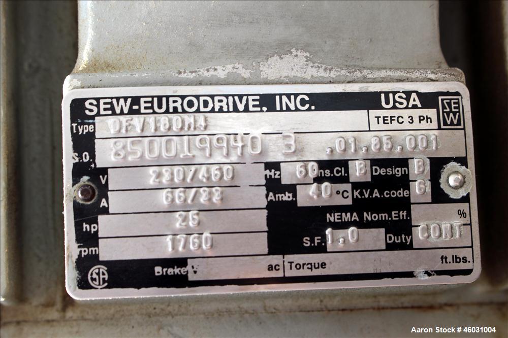 Used American Process Equipment Ribbon Blender