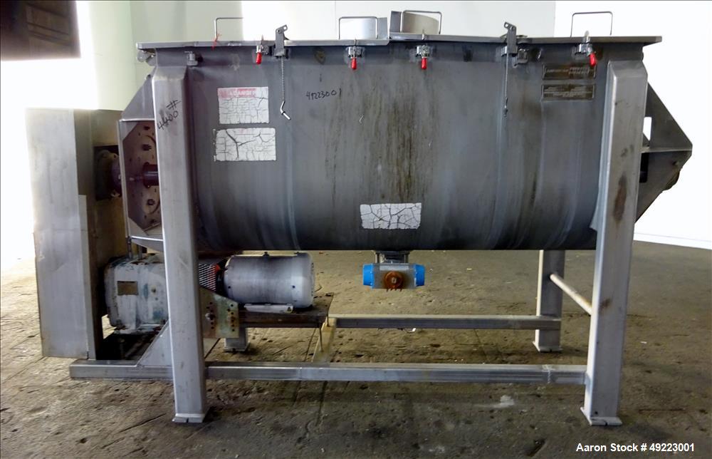 Used American Process Double Spiral Ribbon Blender, Model DBR-55.