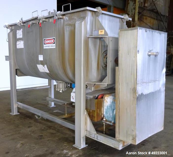 Used American Process Double Spiral Ribbon Blender, Model DBR-55.