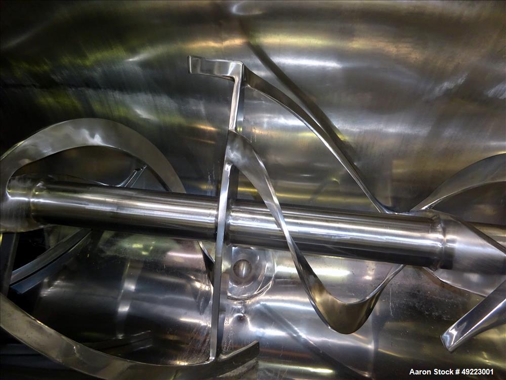 Used American Process Double Spiral Ribbon Blender, Model DBR-55.