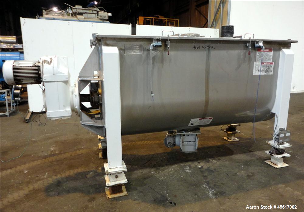 Used American Process Ribbon Blender, Model 4080/ 5205, approximately 80 cubic f