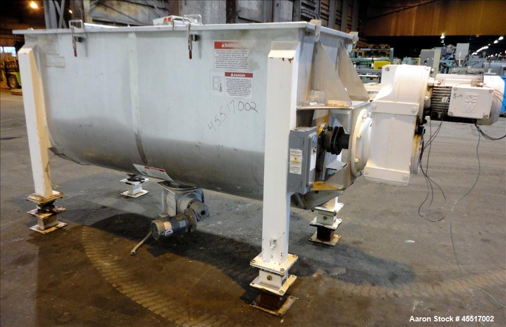 Used American Process Ribbon Blender, Model 4080/ 5205, approximately 80 cubic f