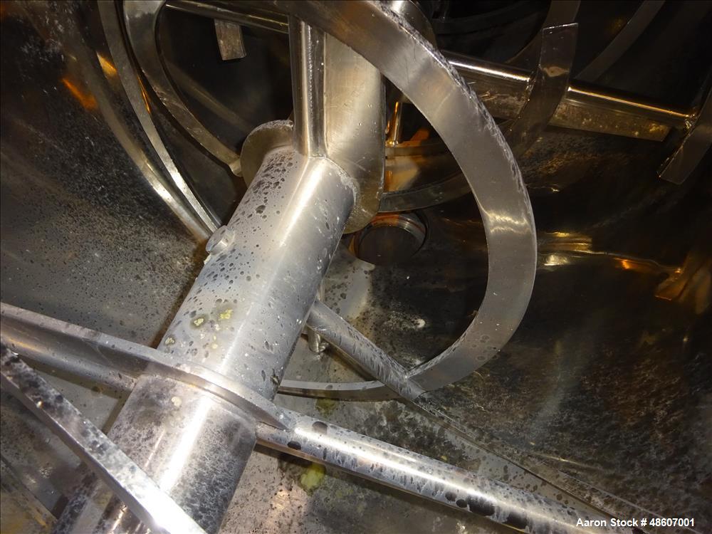 Used American Process Ribbon Blender, 80 Cubic Feet Capacity, Model DRB-80.