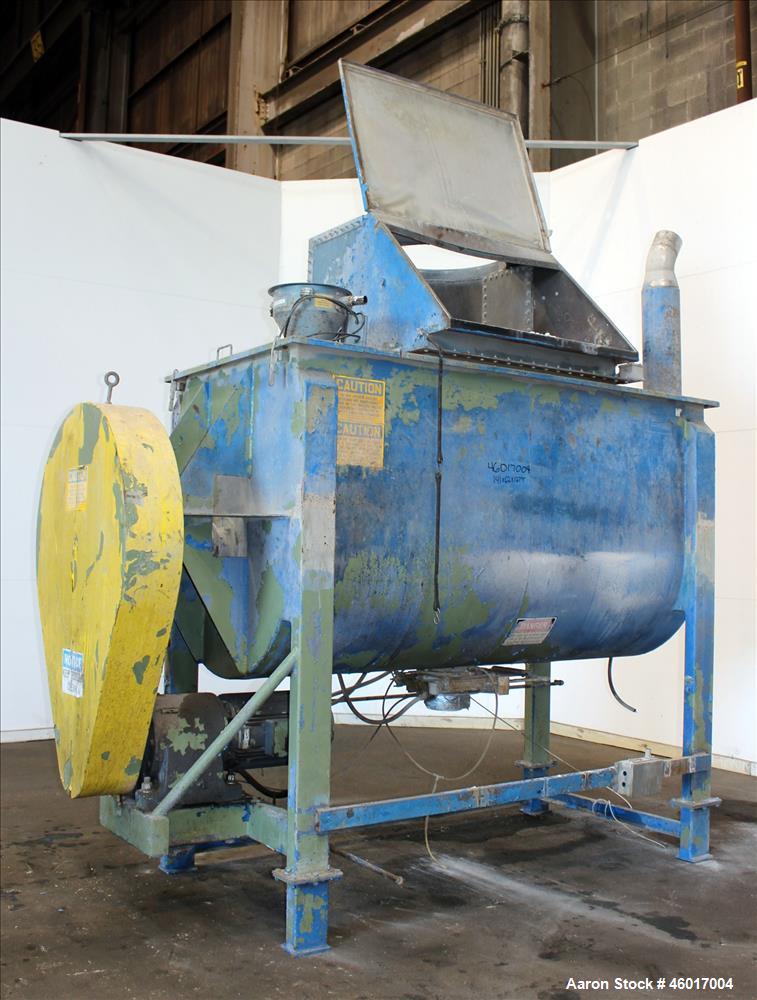 Used American Process Ribbon Blender, Carbon Steel.