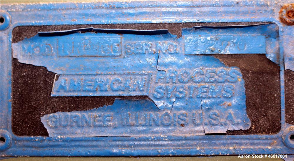 Used American Process Ribbon Blender, Carbon Steel.