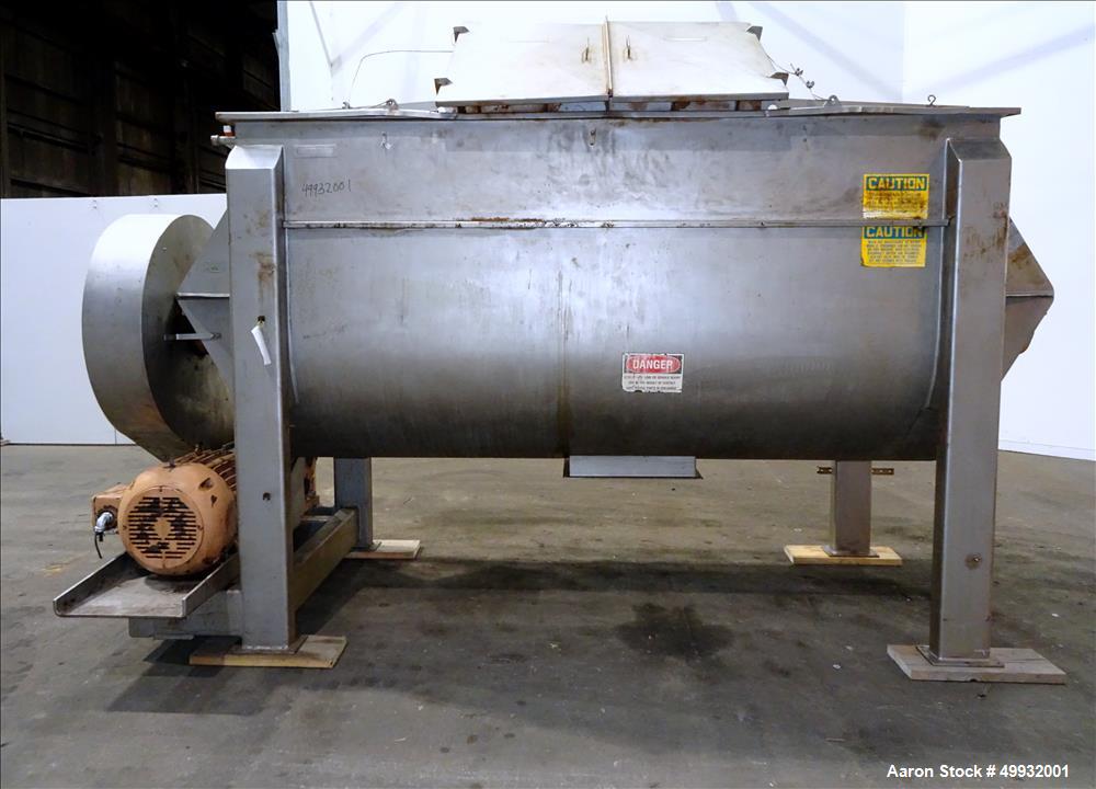 Used American Process Heavy Duty Double Spiral Ribbon Blender, Model DRB-155, 1