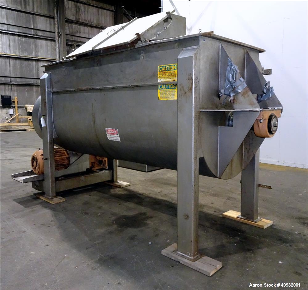 Used American Process Heavy Duty Double Spiral Ribbon Blender, Model DRB-155, 1