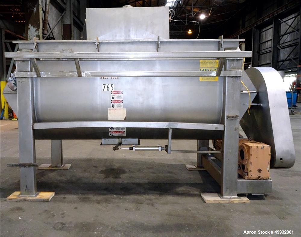 Used American Process Heavy Duty Double Spiral Ribbon Blender, Model DRB-155, 1