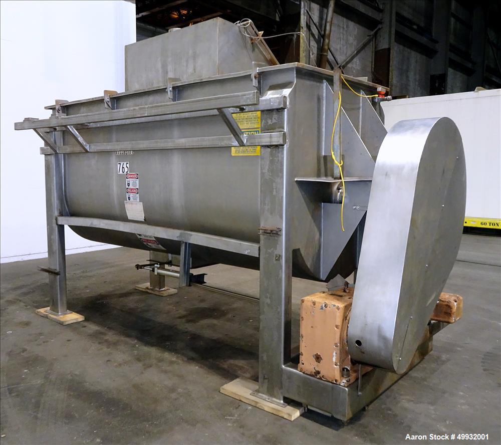 Used- American Process Heavy Duty Double Spiral Ribbon Blender, Model DRB-155, 1