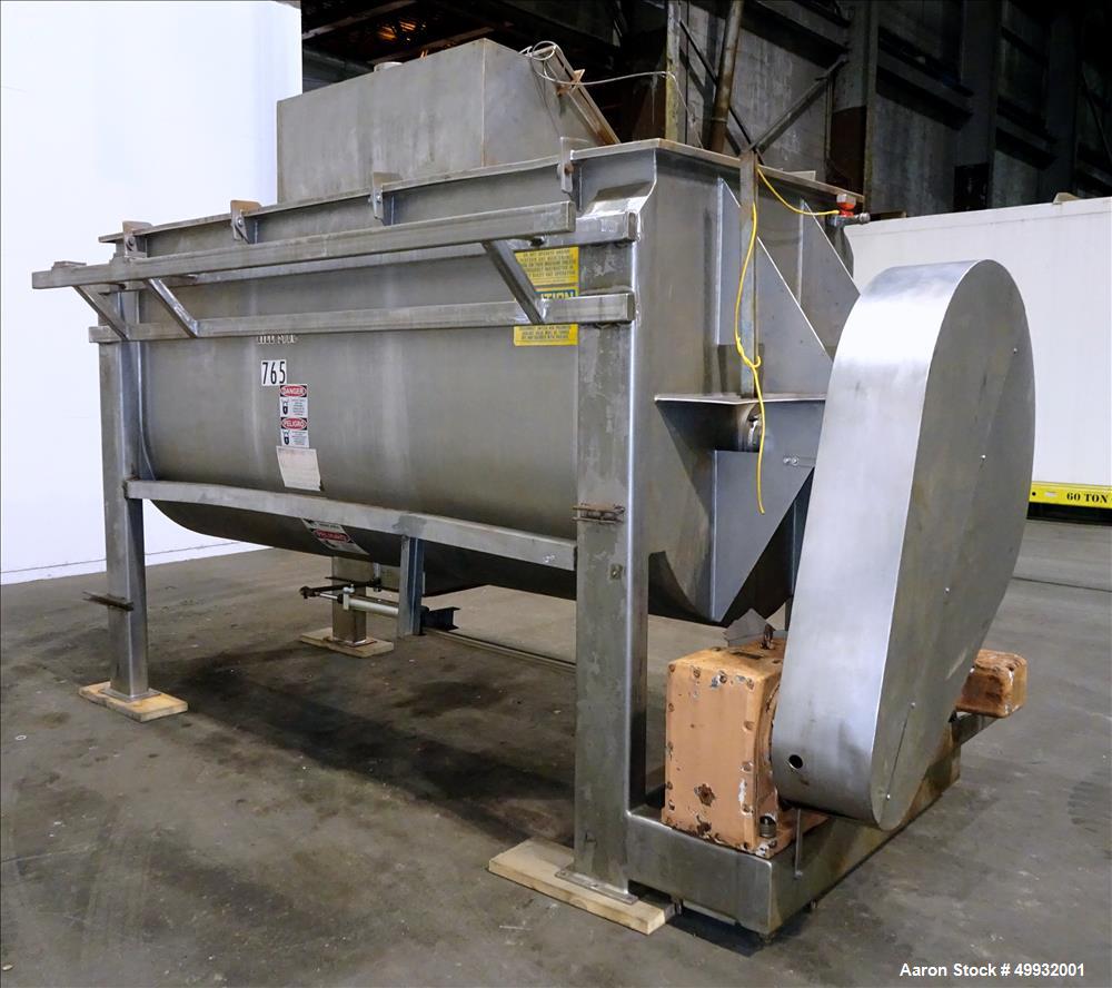 Used American Process Heavy Duty Double Spiral Ribbon Blender, Model DRB-155, 1