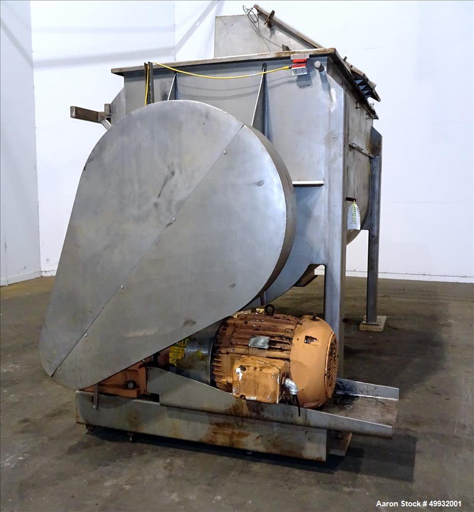 Used American Process Heavy Duty Double Spiral Ribbon Blender, Model DRB-155, 1