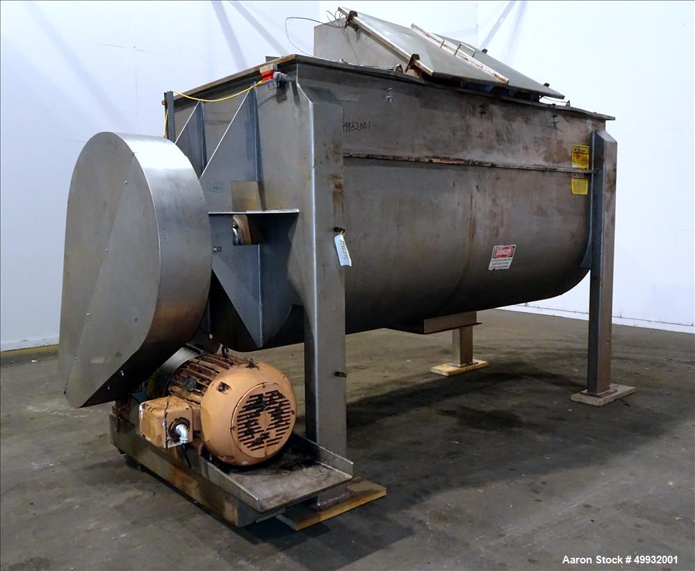 Used American Process Heavy Duty Double Spiral Ribbon Blender, Model DRB-155, 1