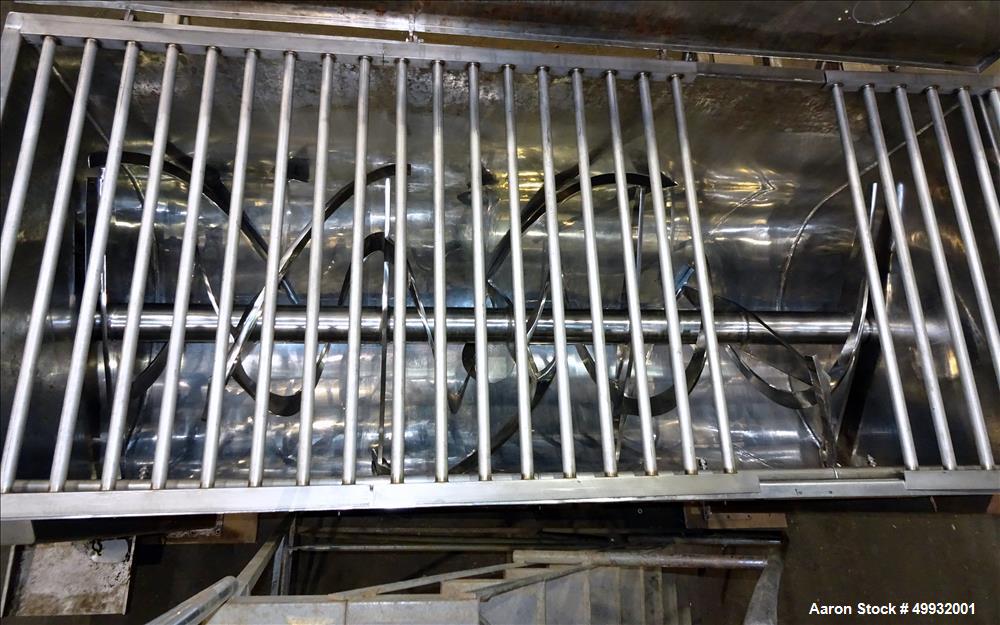 Used American Process Heavy Duty Double Spiral Ribbon Blender, Model DRB-155, 1