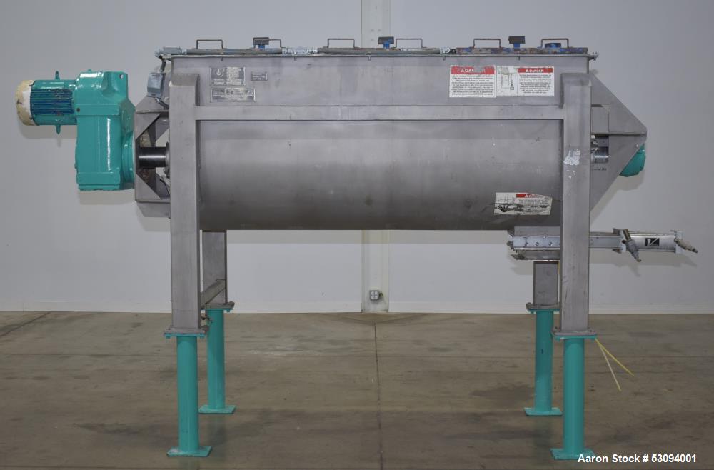 American Process Systems Model PRB055 Paddle Ribbon Blender