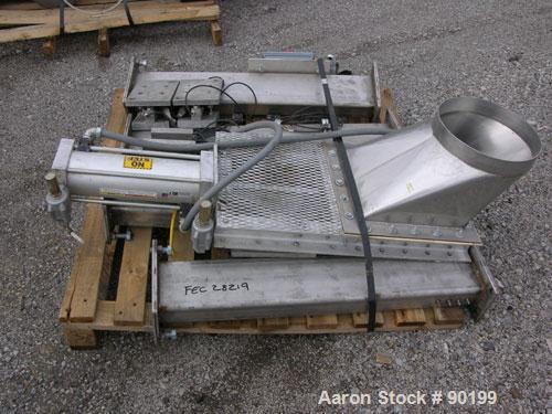 Used American Process 385 ft3 paddle/ribbon blender, model PRB-385, stainless steel construction, 72" wide x 144" long x 80" deep trough, outside paddles/inside ribbon, outboard roller bearings, air ...