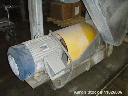 Used- American Process DRB-120 Stainless Steel 120 Cubic Foot Ribbon Blender. Unit has 40 hp motor with SEW Eurodrive. Insid...