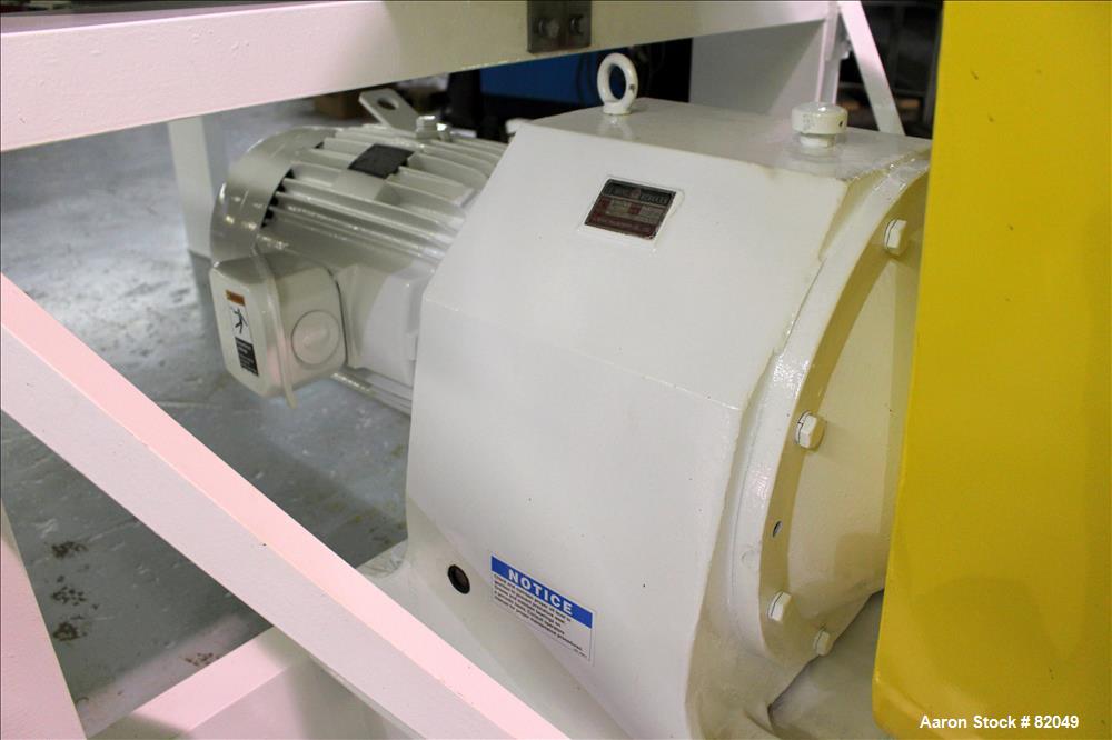 Used Stainless Steel American Process Ribbon/Paddle Blender, 100 Cubic Feet Wor