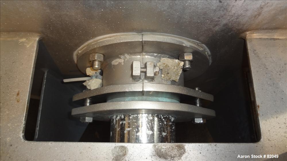 Used Stainless Steel American Process Ribbon/Paddle Blender, 100 Cubic Feet Wor