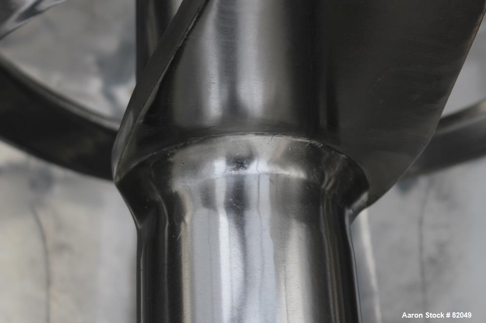 Used Stainless Steel American Process Ribbon/Paddle Blender, 100 Cubic Feet Wor