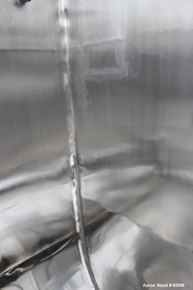 Used Stainless Steel American Process Ribbon/Paddle Blender, 100 Cubic Feet Wor