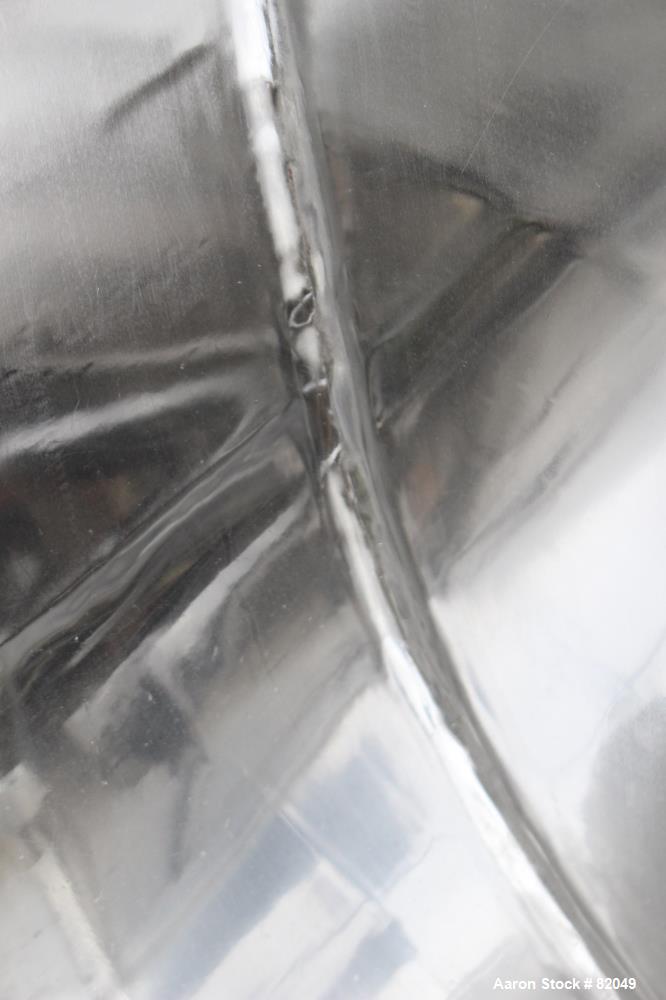 Used Stainless Steel American Process Ribbon/Paddle Blender, 100 Cubic Feet Wor