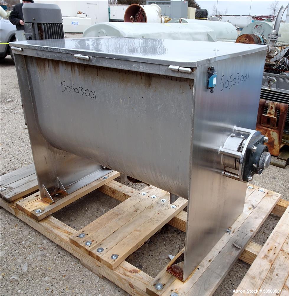 Used Bcast Double Spiral Ribbon Blender, Model BC-RBNBLNDR10CU