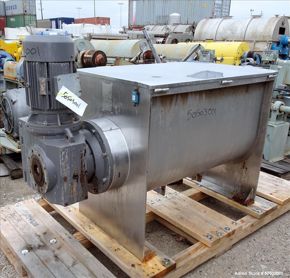 Used Bcast Double Spiral Ribbon Blender, Model BC-RBNBLNDR10CU