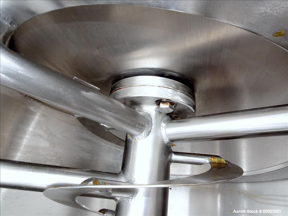 Used Bcast Double Spiral Ribbon Blender, Model BC-RBNBLNDR10CU