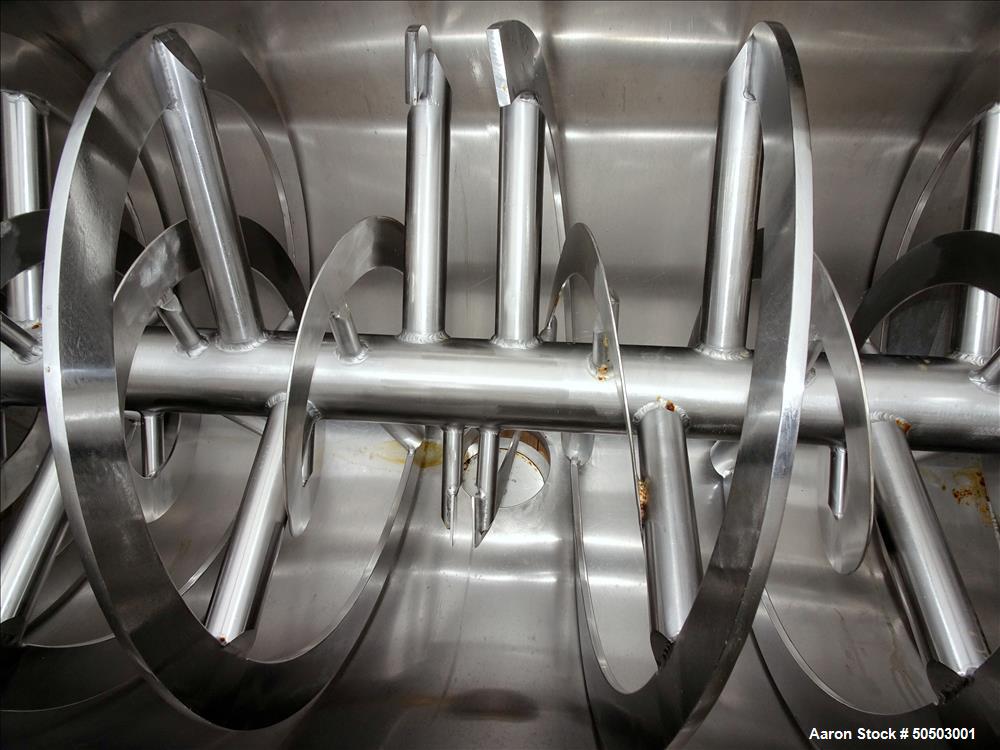 Used Bcast Double Spiral Ribbon Blender, Model BC-RBNBLNDR10CU