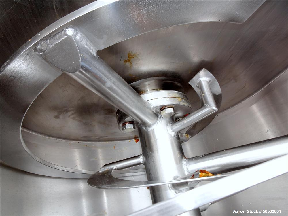 Used Bcast Double Spiral Ribbon Blender, Model BC-RBNBLNDR10CU