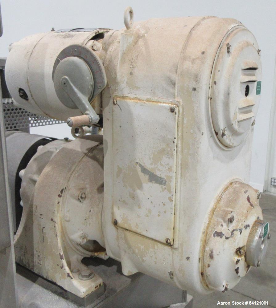 Industrial Stainless Steel Ribbon Blender – Bepex IMJS-5, Jacketed, Used