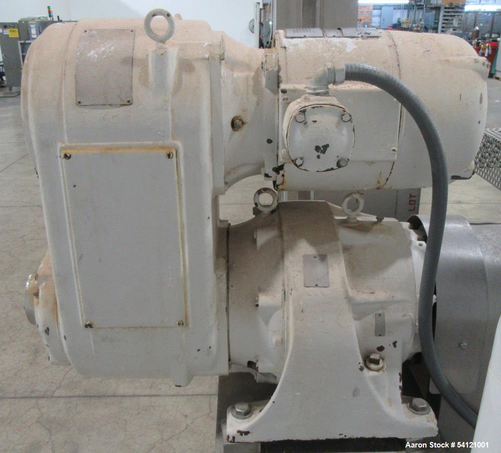 Industrial Stainless Steel Ribbon Blender – Bepex IMJS-5, Jacketed, Used