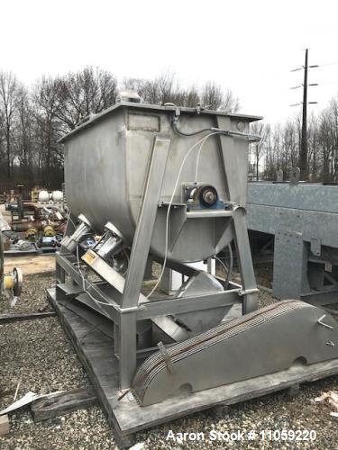 Used- Bepex Ribbon Blender, 87 Cubic Feet