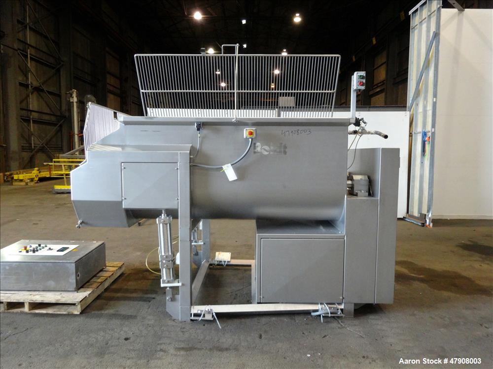 Used Boldt Industries Paddle Blender, Model BFMA-3000, Approximate 3,000 Pound