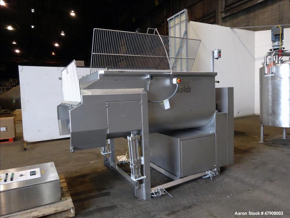Used Boldt Industries Paddle Blender, Model BFMA-3000, Approximate 3,000 Pound