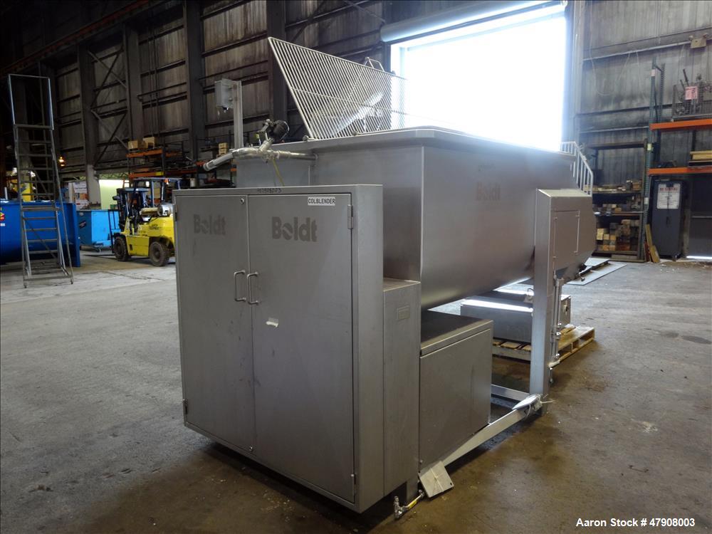 Used Boldt Industries Paddle Blender, Model BFMA-3000, Approximate 3,000 Pound