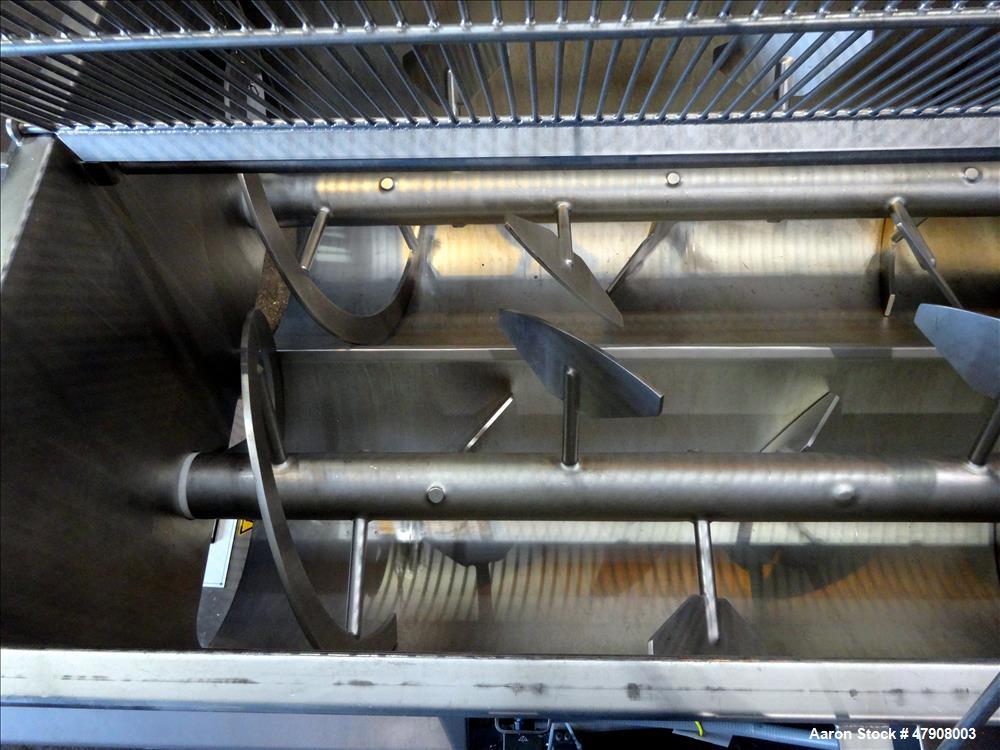Used Boldt Industries Paddle Blender, Model BFMA-3000, Approximate 3,000 Pound