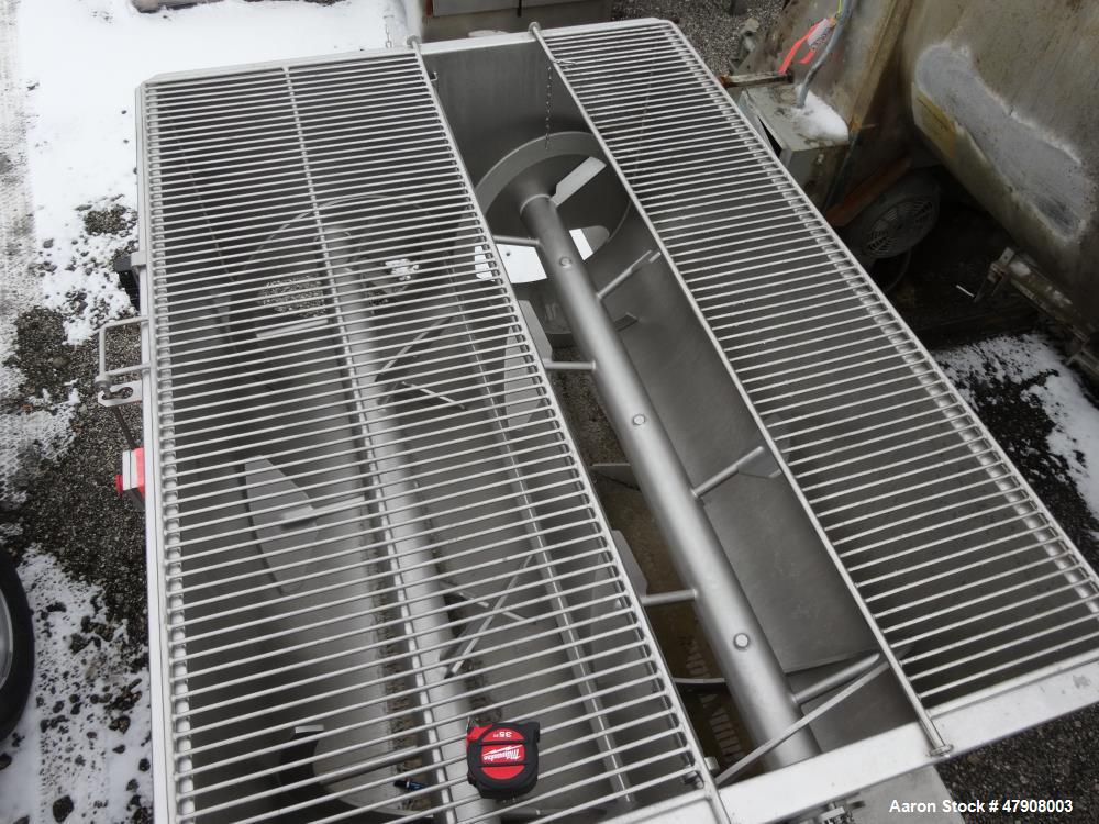 Used Boldt Industries Paddle Blender, Model BFMA-3000, Approximate 3,000 Pound