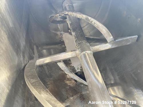 Used Caccia Ribbon Blender AG6000N | 200 Cubic Foot Stainless Steel Industrial Mixer