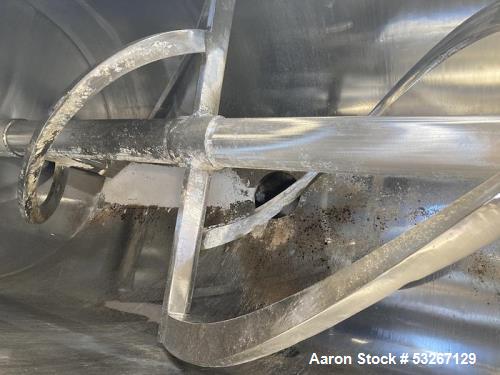 Used Caccia Ribbon Blender AG6000N | 200 Cubic Foot Stainless Steel Industrial Mixer