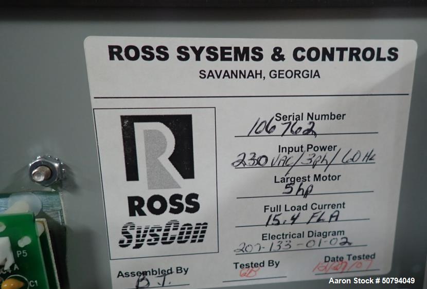 Used Ross Stainless Steel Ribbon Blender