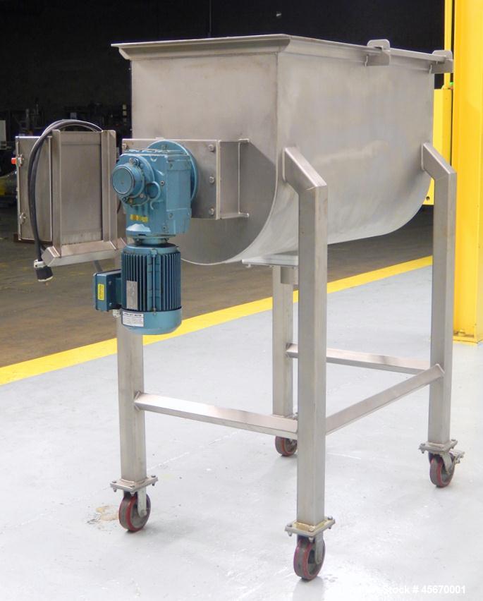 Used Custom Metalcrafts Double Spiral Ribbon Blender