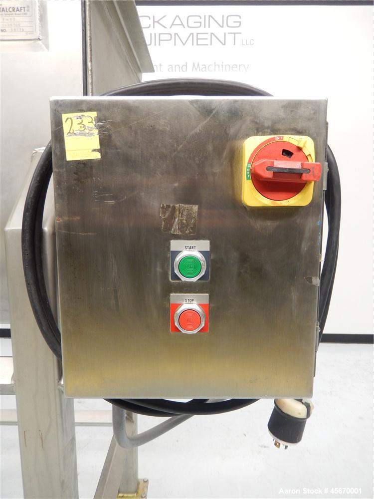 Used Custom Metalcrafts Double Spiral Ribbon Blender