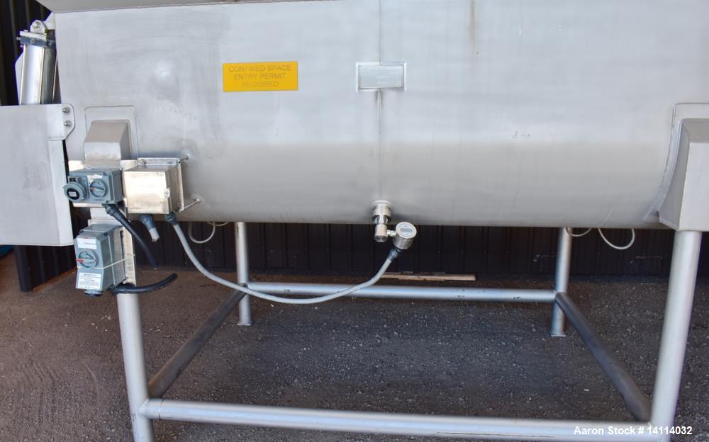 Used A&M Process Equipment Double Ribbon Blender