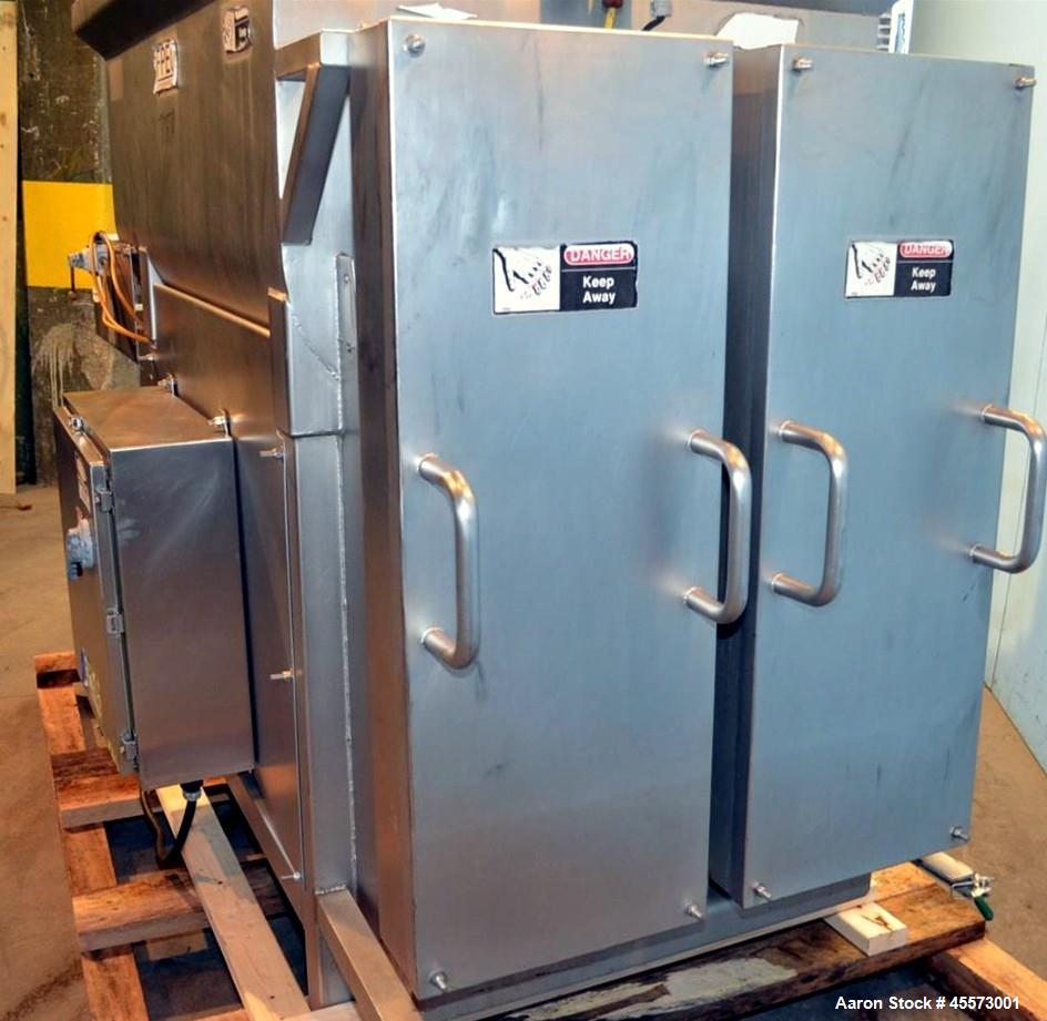 Used FPEC Model 814 Approximately 35 Cubic Foot Stainless Steel Dual Ribbon Ble