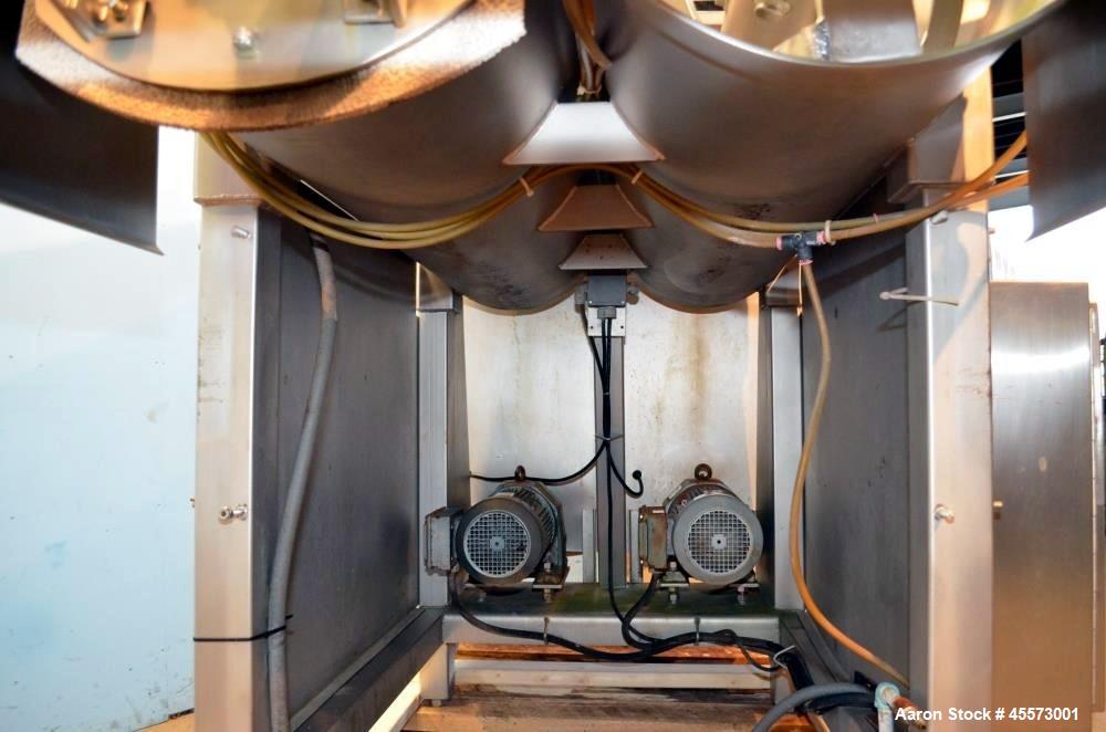 Used FPEC Model 814 Approximately 35 Cubic Foot Stainless Steel Dual Ribbon Ble